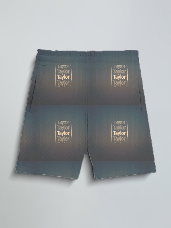 Personalized Digital Kids Sports Shorts All Over Printed Products with Custom Name