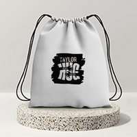 Drawstring Bag | 280 GSM | Durable Cotton | Secure Closure | Unisex | Personalized | Typography | Comfort | Hugs | Everyday | Comforting | Needs A Big Hug