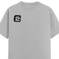 Female Classic Crew T-Shirt | Regular Fit | 180 GSM Bio-Washed Cotton Blend | Pre-Shrunk, Double-Stitched | Women | Personalized | Typography | Comfort | Hugs | Everyday | Comforting | Needs A Big Hug - right pocket - Grey Melange - mockup 4
