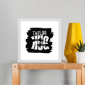 Framed Poster | Multiple Sizes & Colors | 300 GSM Art Paper, 1-inch Laminated Frame | Fade-Proof, Ready to Hang | Unisex | Personalized | Typography | Comfort | Hugs | Everyday | Comforting | Needs A Big Hug - front_10x10In - 10x10In - mockup 3