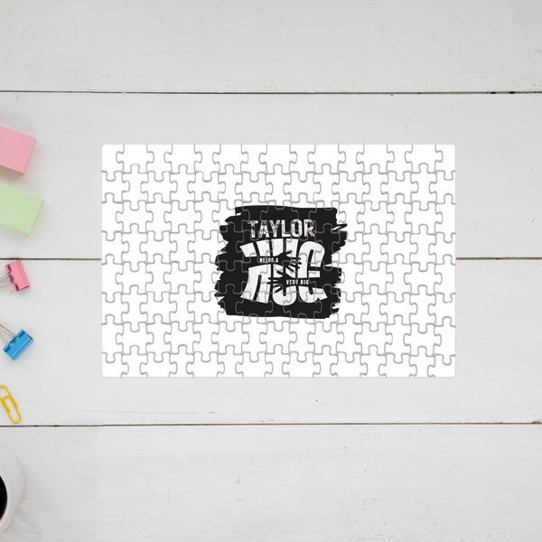 Jigsaw Puzzle | 120 Pieces A4 Size | Recycled Paper Semi-Glossy Finish | Fade-Proof Engaging Entertainment | Unisex | Personalized | Typography | Comfort | Hugs | Everyday | Comforting | Needs A Big Hug