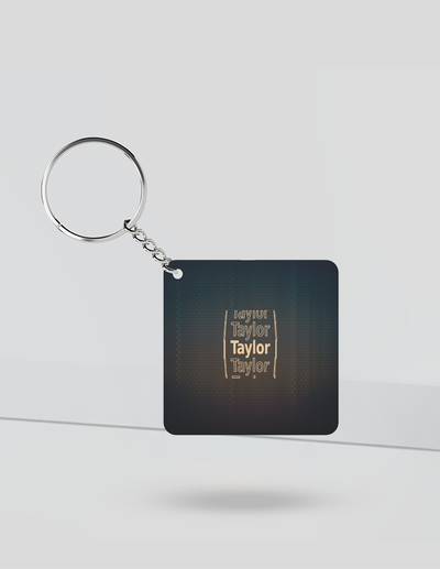 Personalized Digital Keychain Accessories with Custom Name