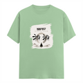 Male Classic Crew T-Shirt | Men's Regular Fit | 180 GSM Bio-Washed Cotton | Pre-Shrunk, Double-Stitched | Personalized | Typography | Meditation | Yoga Philosophy | Self-Care | Peaceful | Zen State Of Mind - front - Jade - mockup 1