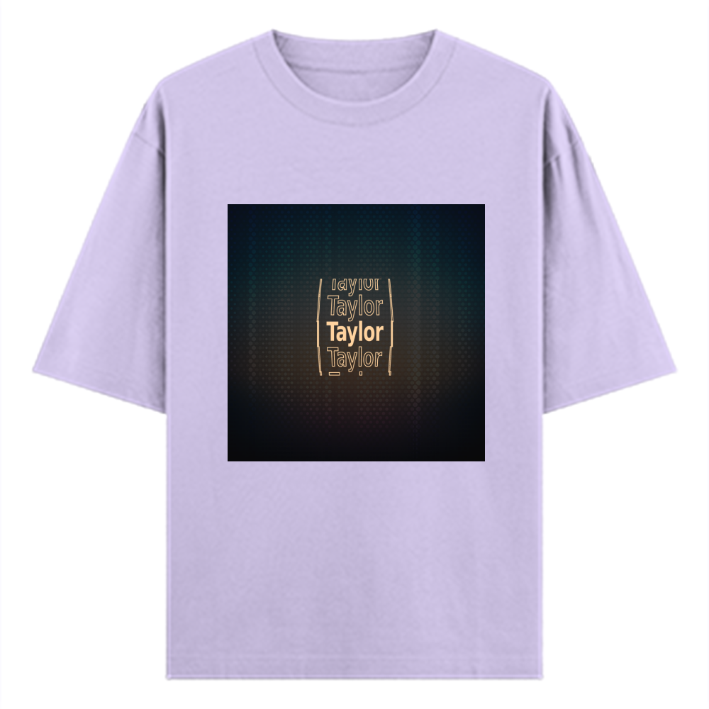 Personalized Digital T-Shirt with Custom Name - Oversized Classic T Shirt Dtf T-Shirt