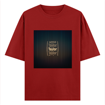 Personalized Digital T-Shirt with Custom Name - Oversized Classic T Shirt Dtf T-Shirt