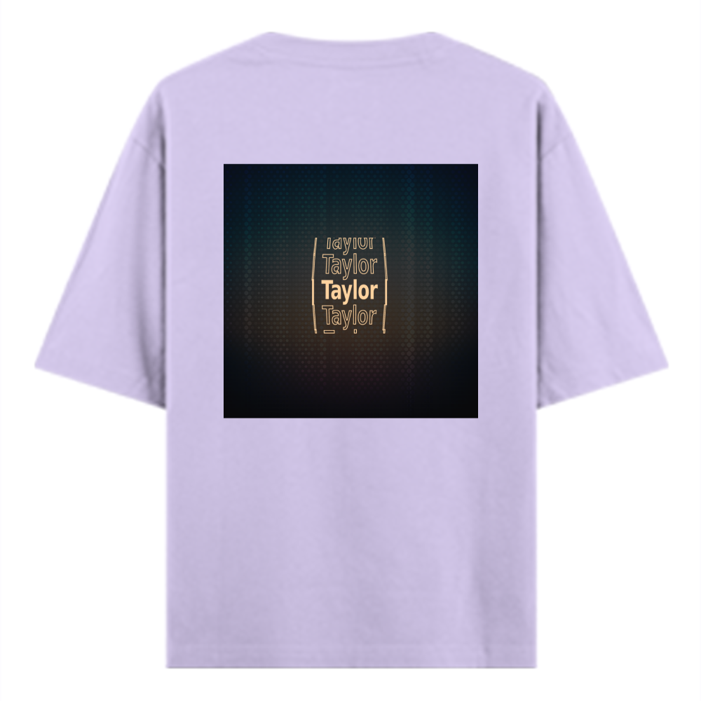 Personalized Digital T-Shirt with Custom Name - Oversized Classic T Shirt Dtf T-Shirt