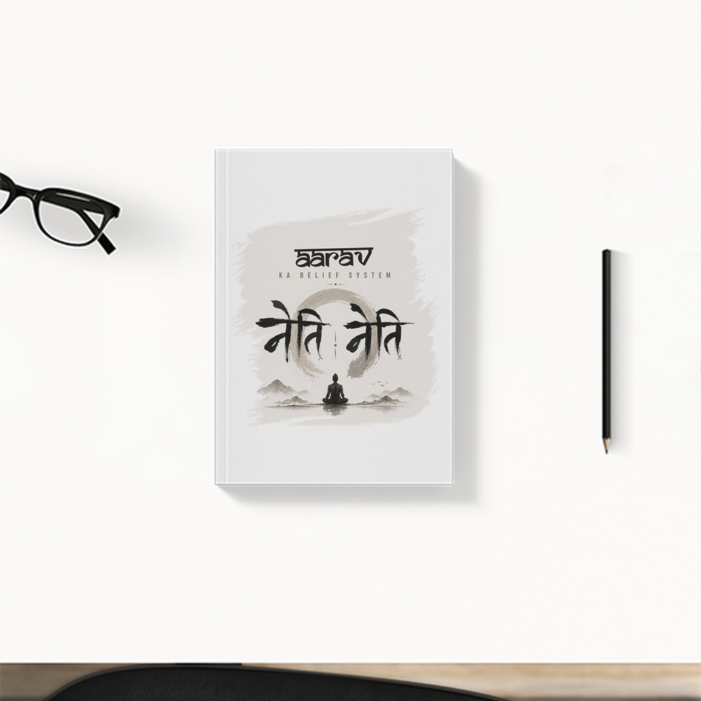 Daily Planner | 3-Month Undated | Soft-Bound | 204 Pages, Dotted Notes | Unisex Adult | Personalized | Typography | Meditation | Yoga Philosophy | Self-Care | Peaceful | Zen State Of Mind - front - White - mockup 1