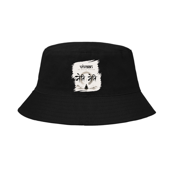 Classic Bucket Hat | Unisex Fit | Heavy Cotton | Sun Protection, Comfortable | Men & Women | Personalized | Typography | Meditation | Yoga Philosophy | Self-Care | Peaceful | Zen State Of Mind