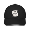 Classic Baseball Cap | Universal Fit | Drill Cotton | Sun Protection, Breathable | Unisex Adult | Personalized | Typography | Meditation | Yoga Philosophy | Self-Care | Peaceful | Zen State Of Mind - front - Black - mockup 1