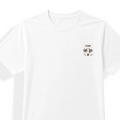 Unisex Jersey T-Shirt | Adults | Polyester Honeycomb Mesh | Breathable, Quick-Dry | Unisex Fit | Personalized | Typography | Meditation | Yoga Philosophy | Self-Care | Peaceful | Zen State Of Mind - left pocket - mockup 3