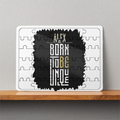 MDF Wooden Puzzle | 6x8 Inch 30 Pieces | Glossy Finish | Durable, Waterproof | Kids & Adults | Personalized | Typography | Identity | Individuality | Self | Empowering | Born To Be Unique - front - White - mockup 1
