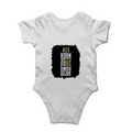 Baby Romper | 0-12 Months | 180 GSM Bio-Washed Cotton | Double-Stitched, Pre-Shrunk | Unisex | Personalized | Typography | Identity | Individuality | Self | Empowering | Born To Be Unique - back - White - mockup 2