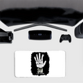 Gaming Pad | Extended Sizes 60x30cm & 80x33cm | 3mm Thick Skid-Proof Base | Smooth Control & Fade-Proof | Unisex | Personalized | Typography | Humor | Pop Culture | Everyday | Sarcastic | Talk To The Hand - front_80x33cm - mockup 1