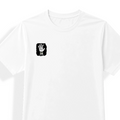 Unisex Jersey T-Shirt | Adults | Polyester Honeycomb Mesh | Breathable, Quick-Dry | Unisex Fit | Personalized | Typography | Humor | Pop Culture | Everyday | Sarcastic | Talk To The Hand - right pocket - mockup 4