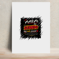 Metal Posters | 8x11.7 & 11.7x15.7 Inches | 1mm Thick Metal | Magnetic Mount | Waterproof | Glossy Finish | Home Decor | Personalized | Typography | Social Observations | Everyday | Humorous | Desi Smart Vibes - front - White - mockup 1