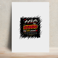 Metal Posters | 8x11.7 & 11.7x15.7 Inches | 1mm Thick Metal | Magnetic Mount | Waterproof | Glossy Finish | Home Decor | Personalized | Typography | Social Observations | Everyday | Humorous | Desi Smart Vibes