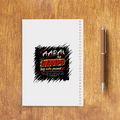 Sketchbook | A5 Size | 140 GSM Paper | Spiral Bound | Unisex | Personalized | Typography | Social Observations | Everyday | Humorous | Desi Smart Vibes - back - White - mockup 2