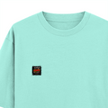 Oversized Classic T-Shirt | Unisex Relaxed Fit | 100% Super-Combed Cotton | Pre-Shrunk, Double-Stitched | Adults | Personalized | Typography | Social Observations | Everyday | Humorous | Desi Smart Vibes - left pocket - Mint - mockup 3