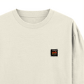 Oversized Classic T-Shirt | Unisex Relaxed Fit | 100% Super-Combed Cotton | Pre-Shrunk, Double-Stitched | Adults | Personalized | Typography | Social Observations | Everyday | Humorous | Desi Smart Vibes - right pocket - Off White - mockup 4
