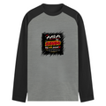Male Raglan T-Shirt | Men's Regular Fit | 180 GSM Bio-Washed Fabric | Double Stitched, Ribbed Neck | Personalized | Typography | Social Observations | Everyday | Humorous | Desi Smart Vibes - front - mockup 1