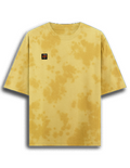 Tie Dye Oversized T-Shirt | Relaxed Fit | 260 GSM Cotton Blend | Pre-Shrunk Bio-Washed | Unisex | Personalized | Typography | Social Observations | Everyday | Humorous | Desi Smart Vibes - right pocket - mockup 4