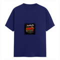 Female Classic Crew T-Shirt | Regular Fit | 180 GSM Bio-Washed Cotton Blend | Pre-Shrunk, Double-Stitched | Women | Personalized | Typography | Social Observations | Everyday | Humorous | Desi Smart Vibes - front - Royal Blue - mockup 1