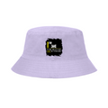 Classic Bucket Hat | Unisex Fit | Heavy Cotton | Sun Protection, Comfortable | Men & Women | Personalized | Typography | Sarcasm | Self-confidence | Everyday | Assertive | I’m Never Wrong - front - Lavender - mockup 1