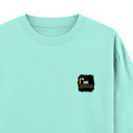 Oversized Classic T-Shirt | Unisex Relaxed Fit | 100% Super-Combed Cotton | Pre-Shrunk, Double-Stitched | Adults | Personalized | Typography | Sarcasm | Self-confidence | Everyday | Assertive | I’m Never Wrong - right pocket - Mint - mockup 4
