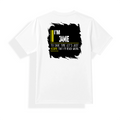 Unisex Dry Fit T-Shirt | Regular Fit | Micro Polyester | Quick-Dry Wrinkle Resistant | Adult | Personalized | Typography | Sarcasm | Self-confidence | Everyday | Assertive | I’m Never Wrong - back - mockup 2
