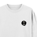 Oversized Classic T-Shirt | Unisex Relaxed Fit | 100% Super-Combed Cotton | Pre-Shrunk, Double-Stitched | Adults | Personalized | Typography | Courage | Ambition | Self-purchase | Empowering | Courage To Conquer - right pocket - White - mockup 4