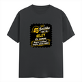 Male Classic Crew T-Shirt | Men's Regular Fit | 180 GSM Bio-Washed Cotton | Pre-Shrunk, Double-Stitched | Personalized | Bold Graphic | Pop Culture | Celebrity | Everyday | Assertive | Bacchha Hai Tu - front - Steel Grey - mockup 1