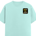Male Classic Crew T-Shirt | Men's Regular Fit | 180 GSM Bio-Washed Cotton | Pre-Shrunk, Double-Stitched | Personalized | Bold Graphic | Pop Culture | Celebrity | Everyday | Assertive | Bacchha Hai Tu - left pocket - Mint - mockup 3