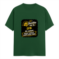 Female Classic Crew T-Shirt | Regular Fit | 180 GSM Bio-Washed Cotton Blend | Pre-Shrunk, Double-Stitched | Women | Personalized | Bold Graphic | Pop Culture | Celebrity | Everyday | Assertive | Bacchha Hai Tu - front - Bottle Green - mockup 1