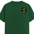 Female Classic Crew T-Shirt | Regular Fit | 180 GSM Bio-Washed Cotton Blend | Pre-Shrunk, Double-Stitched | Women | Personalized | Bold Graphic | Pop Culture | Celebrity | Everyday | Assertive | Bacchha Hai Tu - left pocket - Bottle Green - mockup 3
