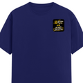 Female Classic Crew T-Shirt | Regular Fit | 180 GSM Bio-Washed Cotton Blend | Pre-Shrunk, Double-Stitched | Women | Personalized | Bold Graphic | Pop Culture | Celebrity | Everyday | Assertive | Bacchha Hai Tu - left pocket - Royal Blue - mockup 3