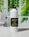 Sipper Bottle | 750 ml Unisex | Aluminum | Clip Cap | Fade-Proof | Personalized | Bold Graphic | Pop Culture | Celebrity | Everyday | Assertive | Bacchha Hai Tu - front - White - mockup 1
