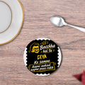 Coasters | 3mm MDF Board | Super Glossy Finish, Durable | Unisex | Personalized | Bold Graphic | Pop Culture | Celebrity | Everyday | Assertive | Bacchha Hai Tu - front - White - mockup 1
