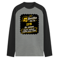 Male Raglan T-Shirt | Men's Regular Fit | 180 GSM Bio-Washed Fabric | Double Stitched, Ribbed Neck | Personalized | Bold Graphic | Pop Culture | Celebrity | Everyday | Assertive | Bacchha Hai Tu - front - mockup 1