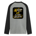 Male Raglan T-Shirt | Men's Regular Fit | 180 GSM Bio-Washed Fabric | Double Stitched, Ribbed Neck | Personalized | Bold Graphic | Pop Culture | Celebrity | Everyday | Assertive | Bacchha Hai Tu - back - mockup 2