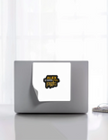 Stickers | Various Sizes | 100 Microns Matte Laminated | Die-Cut, Indoor/Outdoor Durable | Unisex | Personalized | Typography | Travel | Everyday | Confident | Verified Travel Paglu - front_8x8 - 8x8 - mockup 8