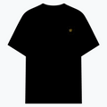 Cotton Stretch T-Shirt | Unisex Fit | 95% Cotton 5% Spandex | Breathable Flexible Durable | Adults | Personalized | Typography | Travel | Everyday | Confident | Verified Travel Paglu - left pocket - Black - mockup 3