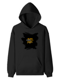 Pullover Hoodie | Unisex Regular Fit | Cotton Blend Tri-Layer | All-Season Comfort, Ribbed Cuffs | Adults | Personalized | Typography | Travel | Everyday | Confident | Verified Travel Paglu - front - Black - mockup 1