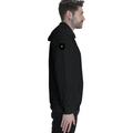Pullover Hoodie | Unisex Regular Fit | Cotton Blend Tri-Layer | All-Season Comfort, Ribbed Cuffs | Adults | Personalized | Typography | Travel | Everyday | Confident | Verified Travel Paglu - right sleeve - Black - mockup 6