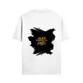 Male Standard Crew T-Shirt | Regular Fit | 100% Cotton (180 GSM) | Breathable, Durable | Men's | Personalized | Typography | Travel | Everyday | Confident | Verified Travel Paglu - back - White - mockup 2