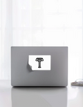Stickers | Various Sizes | 100 Microns Matte Laminated | Die-Cut, Indoor/Outdoor Durable | Unisex | Personalized | Typography | Happiness | Positivity | Everyday | Positive | Always Happy - front_6x4 - 6x4 - mockup 6