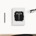 Daily Planner | 3-Month Undated | Soft-Bound | 204 Pages, Dotted Notes | Unisex Adult | Personalized | Typography | Happiness | Positivity | Everyday | Positive | Always Happy - back - White - mockup 2