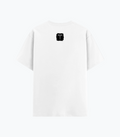 Basic T-Shirt | Unisex Fit XS-2XL | 180 GSM Poly-Cotton Blend | Soft Finish, Durable | Adults | Personalized | Typography | Happiness | Positivity | Everyday | Positive | Always Happy - back - White - mockup 2