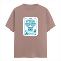 Male Classic Crew T-Shirt | Men's Regular Fit | 180 GSM Bio-Washed Cotton | Pre-Shrunk, Double-Stitched | Personalized | Typography | Vacation | Beach | Everyday | Humorous | Vacation Mode On - front - Mushroom - mockup 1