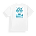 Unisex Jersey T-Shirt | Adults | Polyester Honeycomb Mesh | Breathable, Quick-Dry | Unisex Fit | Personalized | Typography | Vacation | Beach | Everyday | Humorous | Vacation Mode On - back - mockup 2