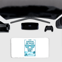 Gaming Pad | Extended Sizes 60x30cm & 80x33cm | 3mm Thick Skid-Proof Base | Smooth Control & Fade-Proof | Unisex | Personalized | Typography | Vacation | Beach | Everyday | Humorous | Vacation Mode On